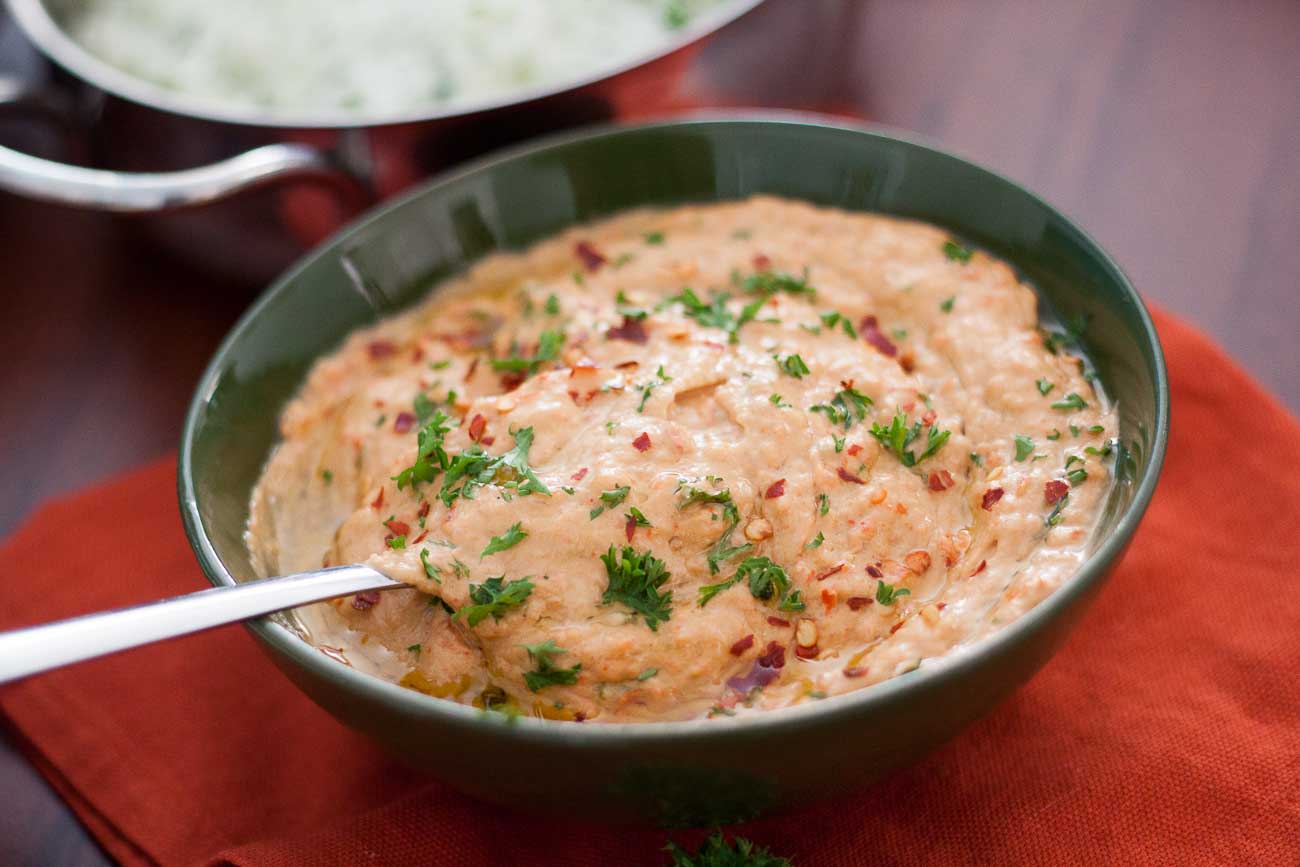 Roasted Red Pepper Hummus Recipe