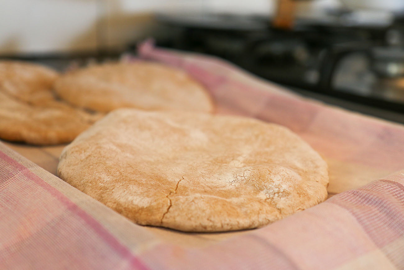 Whole Wheat Pita Bread Recipe