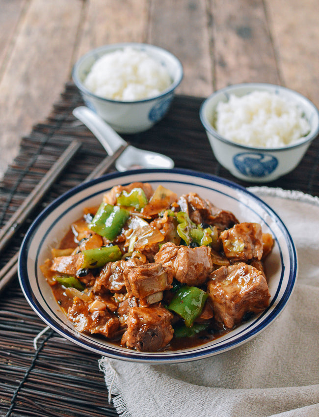 Pork Ribs with Black Bean Sauce